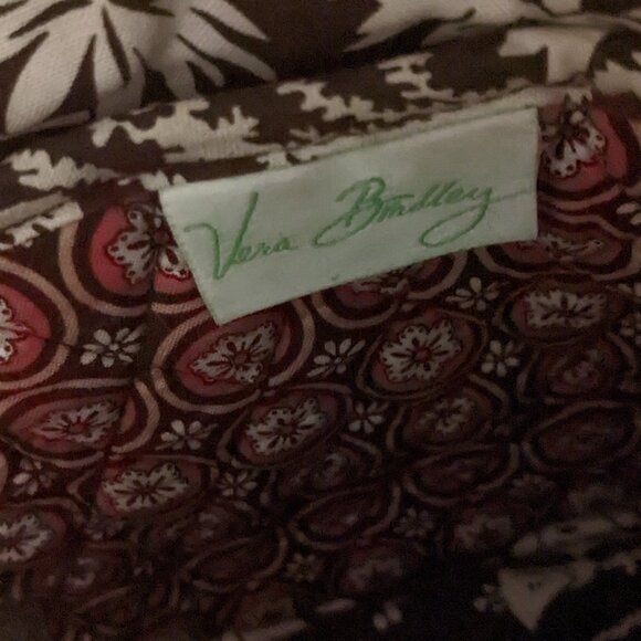 Vera Bradley Imperial Toile Tote Bag Purse Retired with Mini Wallet - Picture 5 of 10